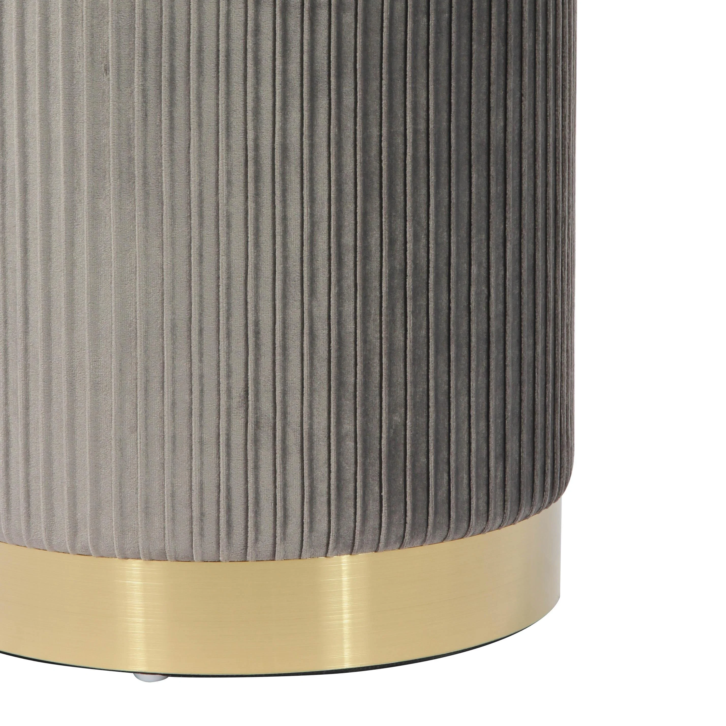 Zoe Performance Velvet Storage Ottoman - Image 20